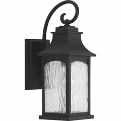 Progress Maison 1-LT Outdoor Small Wall Lantern - Black - P5753-31