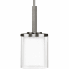 Progress Mast Collection 1-LT Mini-Pendant - Brushed Nickel - P500192-009