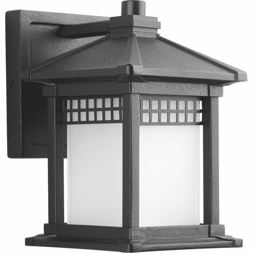 Progress Merit 1-LT Outdoor Wall Lantern - Black - P6000-31