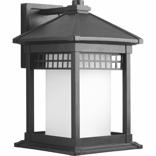 Progress Merit 1-LT Outdoor Wall Lantern - Black - P6002-31