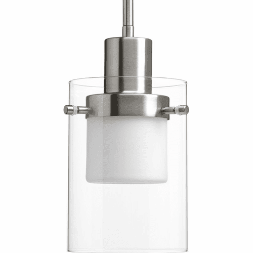 Progress Moderna Collection 1LT LED MiniPendant - Brushed Nickel - P500000-009-30