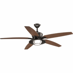 Progress Montague 60" In/Outdoor 5-Blade Ceiling Fan - Bronze - P2564-2030K Progress Montague 60" In/Outdoor 5-Blade Ceiling Fan - Bronze - P2564-2030K
