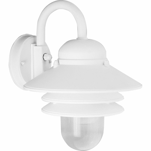 Progress Newport Non-Metallic 1-LT Outdoor Wall Lantern - White - P5645-30