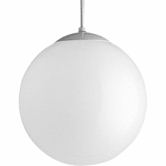 Progress Opal Globes 1-LT Pendant - White - P4403-29