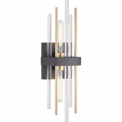 Progress Orrizo Collection 2-LT Wall Sconce - Black - P710063-031