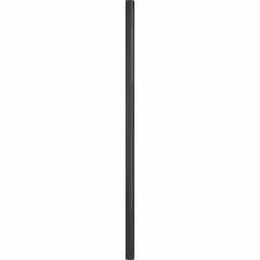 Progress Outdoor 7' Aluminum Fluted Post - Black - P540005-031