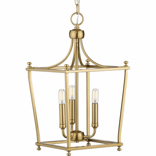 Progress Parkhurst 3-Light 60W Foyer Light - Brushed Bronze - P500213-109