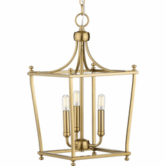 Progress Parkhurst 3-Light 60W Foyer Light - Brushed Bronze - P500213-109