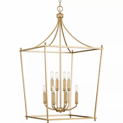 Progress Parkhurst 8-LT Entry & Foyer Light - Brushed Bronze - P500371-109
