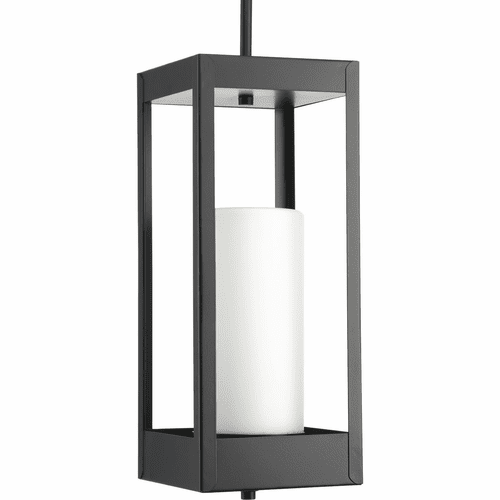 Progress Patewood 1-LT Outdoor Hanging Lantern - Black - P550024-031