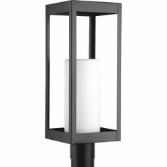Progress Patewood 1-LT Outdoor Post Lantern - Black - P540013-031