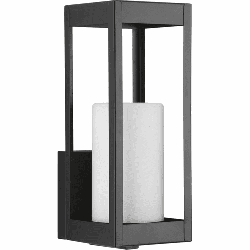Progress Patewood 1-LT Outdoor Small Wall Lantern - Black - P560039-031