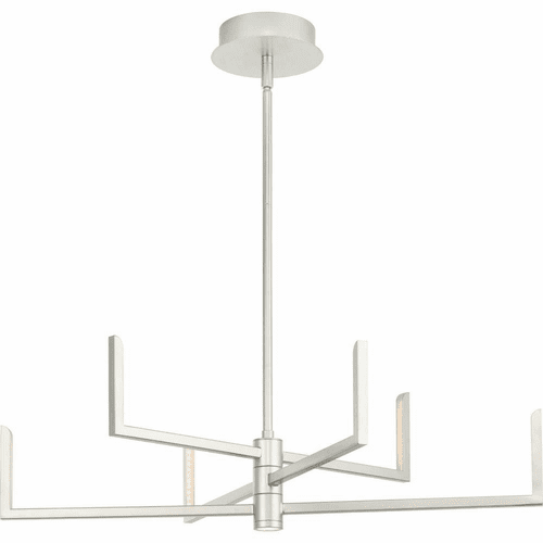 Progress Pivot 6-LT LED Chandelier - Burnished Nickel - P400260-186-30
