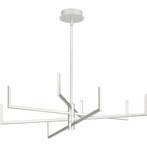 Progress Pivot 8-LT LED Chandelier - Burnished Nickel - P400261-186-30