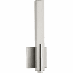 Progress Planck LED 1-LT LED Wall Sconce, Brushed Nickel Finish - P710051-009-30