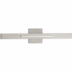 Progress Planck LED 2-LT LED Wall Sconce, Brushed Nickel Finish - P710052-009-30