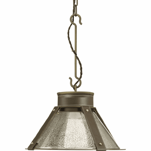 Progress Point Dume 1-Light 100W Pendant - Aged Brass - P500195-161