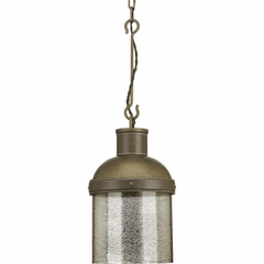 Progress Point Dume 1-Light 100W Pendant - Aged Brass - P500202-161