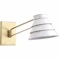 Progress Point Dume 1-Light 60W Wall Bracket - Brushed Brass - P710070-160