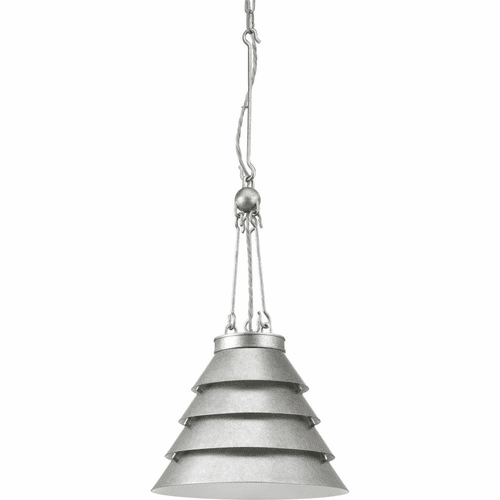 Progress Point Dume 1-Light 75W Pendant - Galvanized Finish - P500199-141