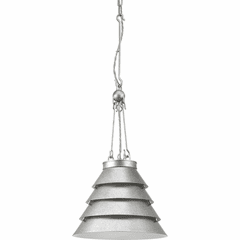 Progress Point Dume 1-Light 75W Pendant - Galvanized Finish - P500199-141