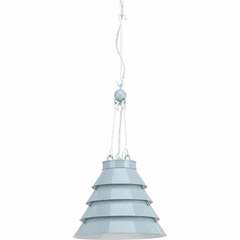 Progress Point Dume 1-Light 75W Pendant - Matte Blue Enamel - P500199-162