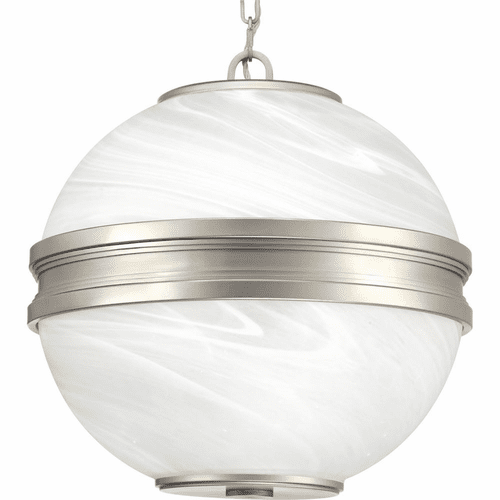 Progress Point Dume 3-Light 100W Pendant - Antique Nickel - P500204-081