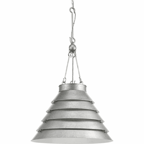 Progress Point Dume 3-Light 75W Pendant - Galvanized Finish - P500200-141