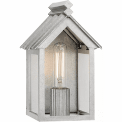 Progress Point Dume-Dunemere 1-LT Outdoor Wall Light - Galvanized - P560302-141