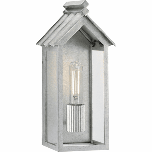 Progress Point Dume-Dunemere 1-LT Outdoor Wall Light - Galvanized - P560303-141