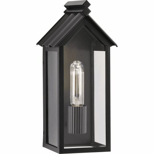 Progress Point Dume-Dunemere 1-LT Outdoor Wall Light - Matte Black - P560303-31M