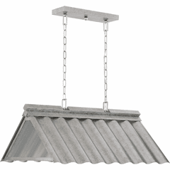 Progress Point Dume-Edgecliff 1-LT Outdoor Pendant - Galvanized - P550119-141