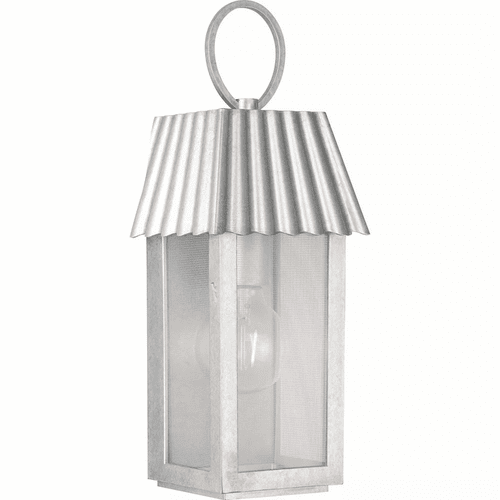 Progress Point Dume-Hook Pond 1-LT Outdoor Wall Light - Galvanized - P560305-141
