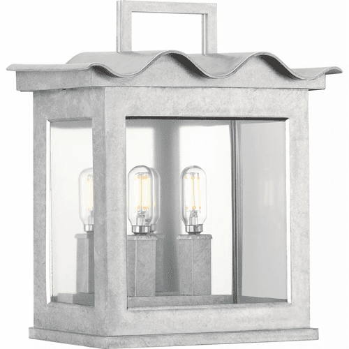 Progress Point Dume-Seamoor 2-LT Outdoor Wall Light - Galvanized - P560297-141