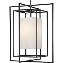 Progress Point Dume-Shadmore 1-LT Outdoor Pendant - Matte Black - P550118-31M