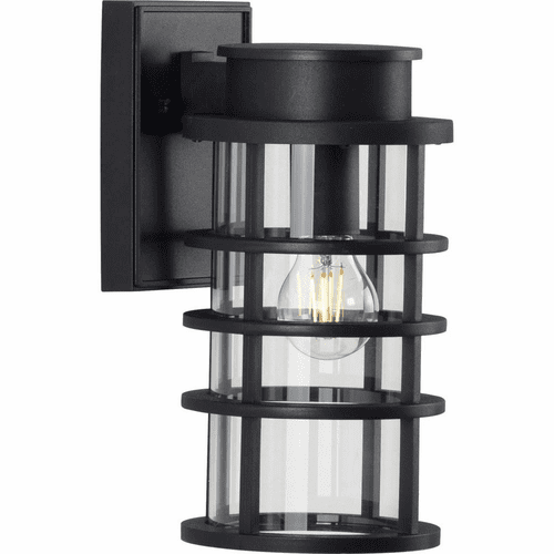 Progress Port Royal 1-Light 100W Wall Lantern - Black - P560168-031