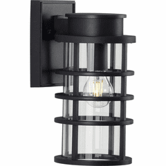 Progress Port Royal 1-Light 100W Wall Lantern - Black - P560168-031