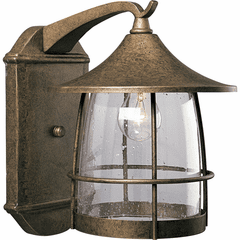 Progress Prairie 1-LT Outdoor Large Wall Lantern - Burnished Chestnut - P5764-86