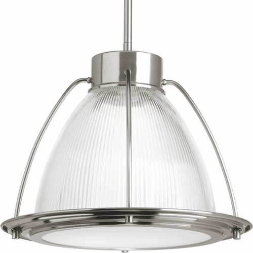 Progress Prismatic Glass 1-LT LED Pendant - Brushed Nickel - P5143-0930K9