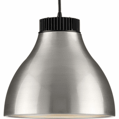 Progress Radian 1-LT LED Pendant - Brushed Nickel - P500372-009-30 Progress Radian 1-LT LED Pendant - Brushed Nickel - P500372-009-30