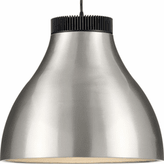 Progress Radian 1-LT LED Pendant - Brushed Nickel - P500373-009-30 Progress Radian 1-LT LED Pendant - Brushed Nickel - P500373-009-30
