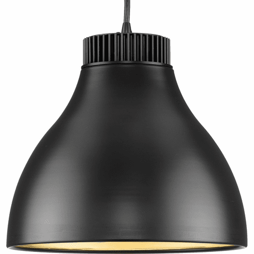 Progress Radian 1-LT LED Pendant - Matte Black - P500372-31M-30
