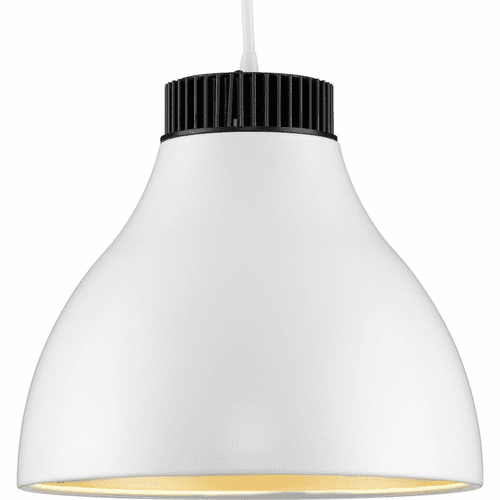 Progress Radian 1-LT LED Pendant - Satin White - P500372-028-30