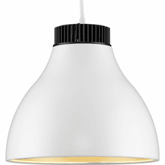 Progress Radian 1-LT LED Pendant - Satin White - P500372-028-30 Progress Radian 1-LT LED Pendant - Satin White - P500372-028-30