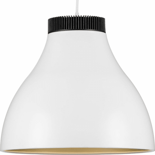Progress Radian 1-LT LED Pendant - Satin White - P500373-028-30