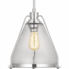 Progress Range Collection 1-LT Pendant - Polished Nickel - P500135-104