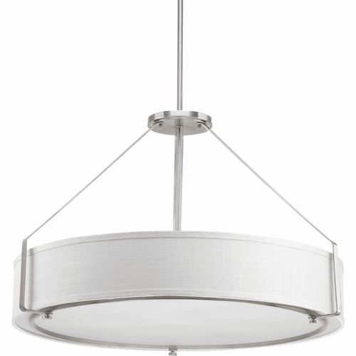 Progress Ratio Collection 6-LT Pendant - Brushed Nickel - P5021-09