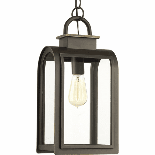 Progress Refuge 1-LT Outdoor Hanging Lantern - Oil Rubbed Bronze - P6531-108