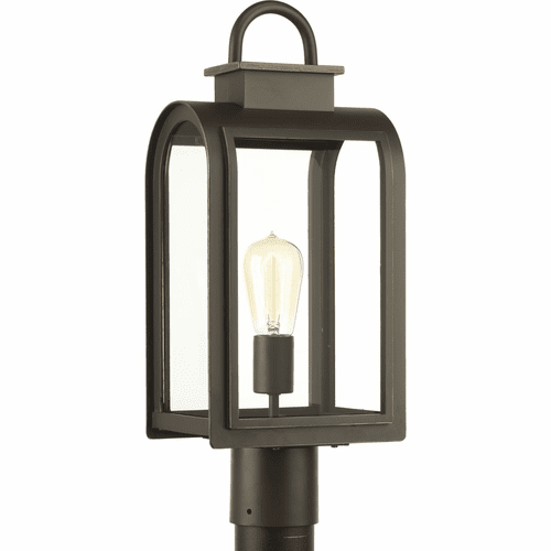Progress Refuge 1-LT Outdoor Post Lantern - Oil Rubbed Bronze - P6431-108