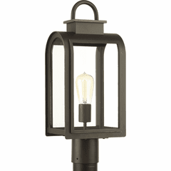 Progress Refuge 1-LT Outdoor Post Lantern - Oil Rubbed Bronze - P6431-108